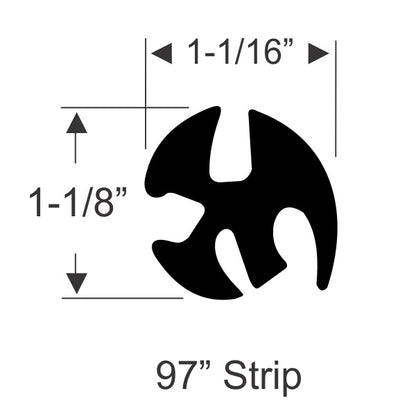 Rear Window Gasket