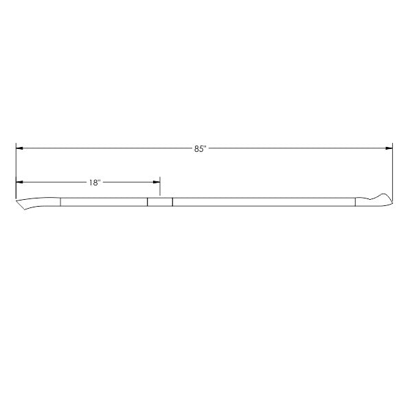 Hardtop Roof Rail Weatherstrips