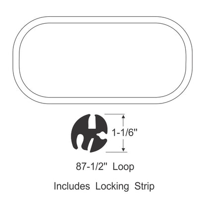 Rear Window Gasket Set