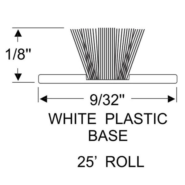 Hehr Jalousie Window Pile Weatherstrip