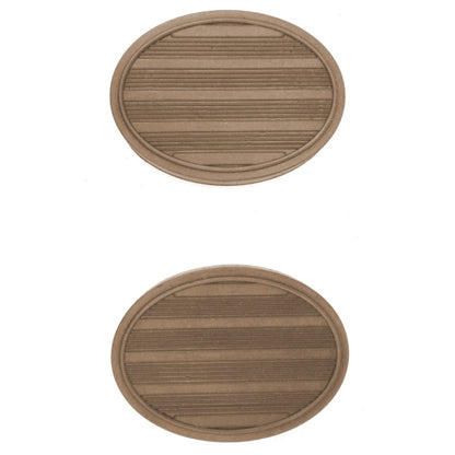 Brake and Clutch Pedal Pads - Brown