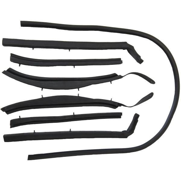 Convertible Roof Rail Weatherstrip Set
