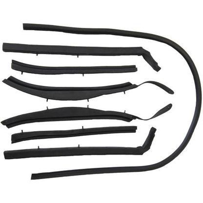 Convertible Roof Rail Weatherstrip Set