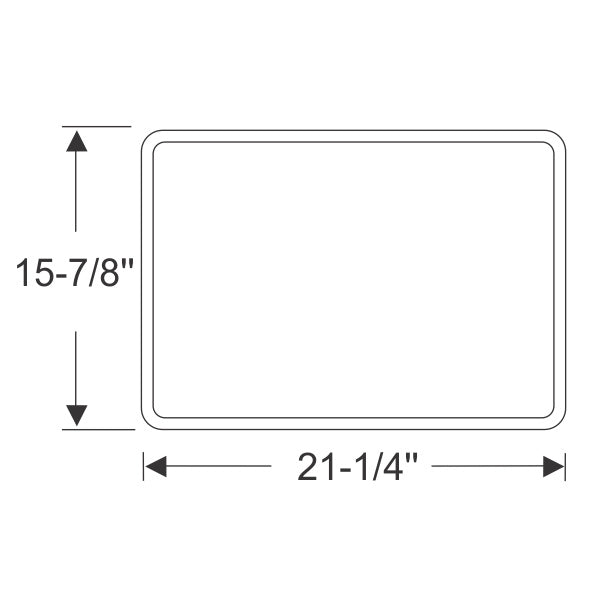 Push-Out Window Frame Gasket
