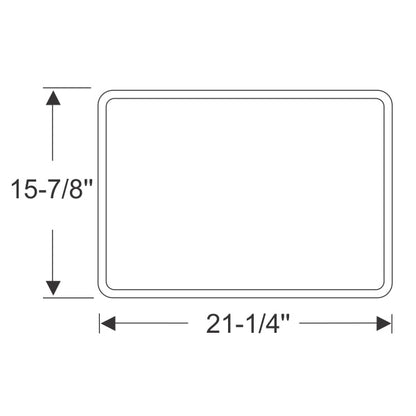 Push-Out Window Frame Gasket