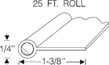 Fender Welting 1/4" Bead - 25ft