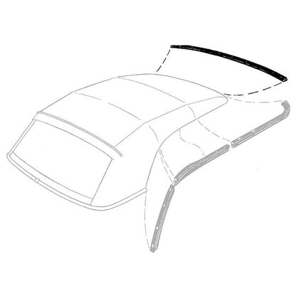 Front Header Bow Weatherstrip