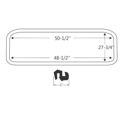 Rear Window Gasket