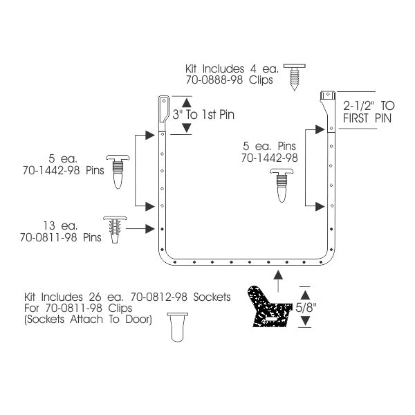Front Door Weatherstrips