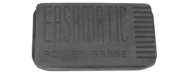 Power brake pedal pad