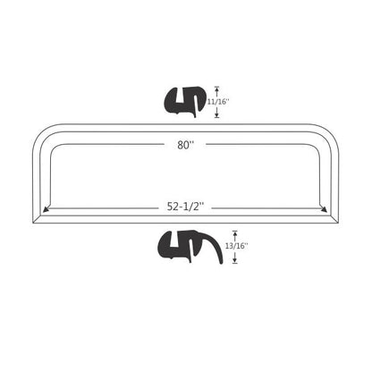 Rear Window Gasket