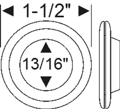 Side mount grommet