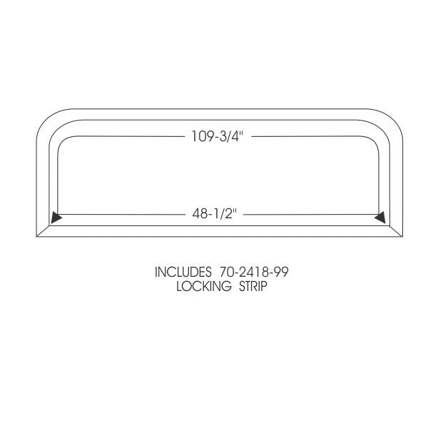Rear Window Gasket Set
