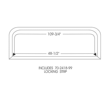 Rear Window Gasket Set