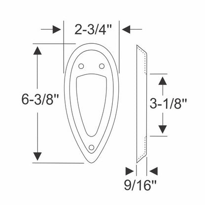 Headlight Mounting Pad