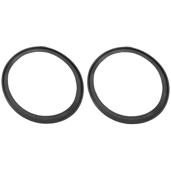 Headlight door to lens seal