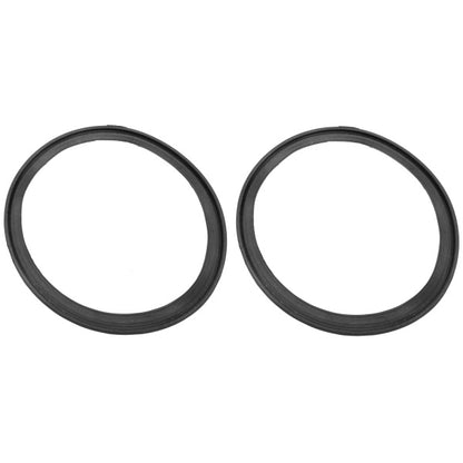 Headlight door to lens seal
