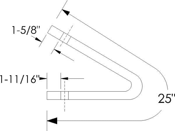 Rear door vent weatherstrip