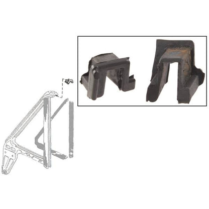 Run channel upper bumper