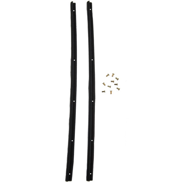 Vent Window Division Post Back Edge Weatherstrips
