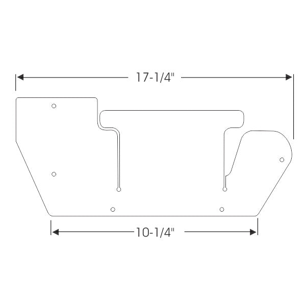 Splash Apron / A-Arm Dust Shield Fillers