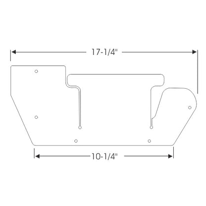 Splash Apron / A-Arm Dust Shield Fillers