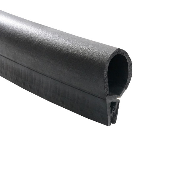 1" Top Bulb Push-On Weatherstrip - 25ft