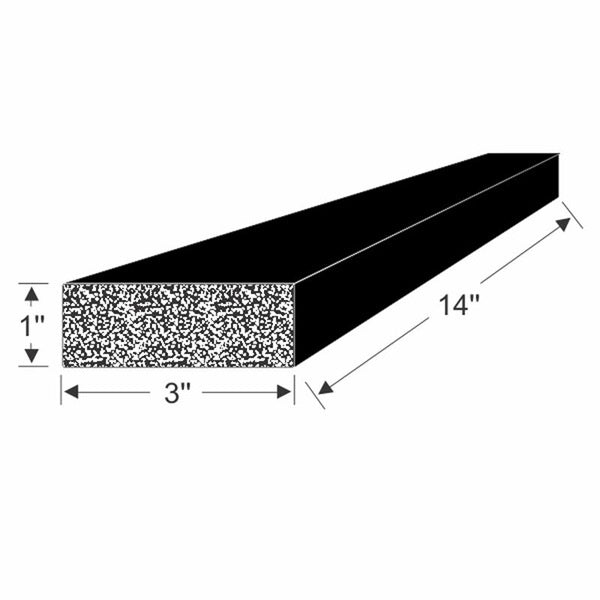 Ramp Gate Kit - Ribbed Hollow Bulb Weatherstrip