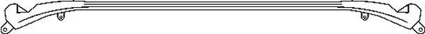 Windshield Front Header Bow Weatherstrip
