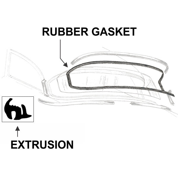 Rear Window Gasket
