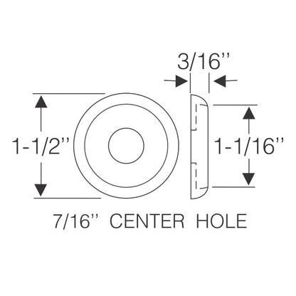 Headlight Mounting Pad