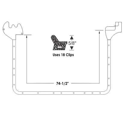 Rear Door Weatherstrips