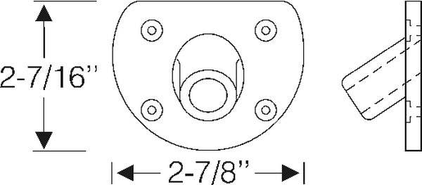 Sidemount Wheel Carrier Grommet
