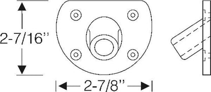 Sidemount Wheel Carrier Grommet