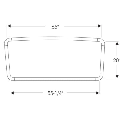 Windshield Gasket with Groove