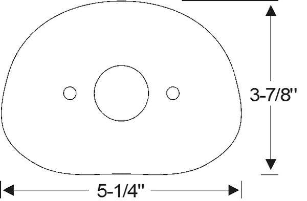 License Light Mounting Pad