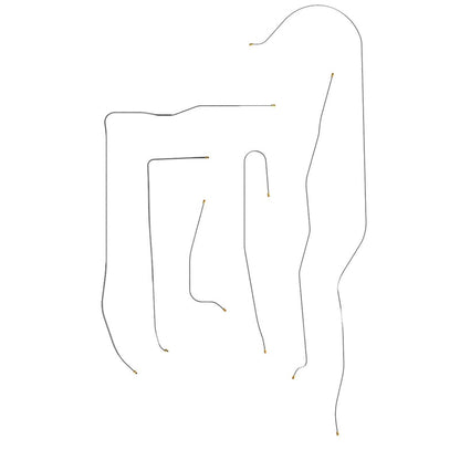Brake Line Kit | 1946-1948 Plymouth P15 Deluxe Special Deluxe